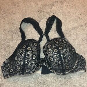 Aerie Black Lace Transitional Racerback Bra
